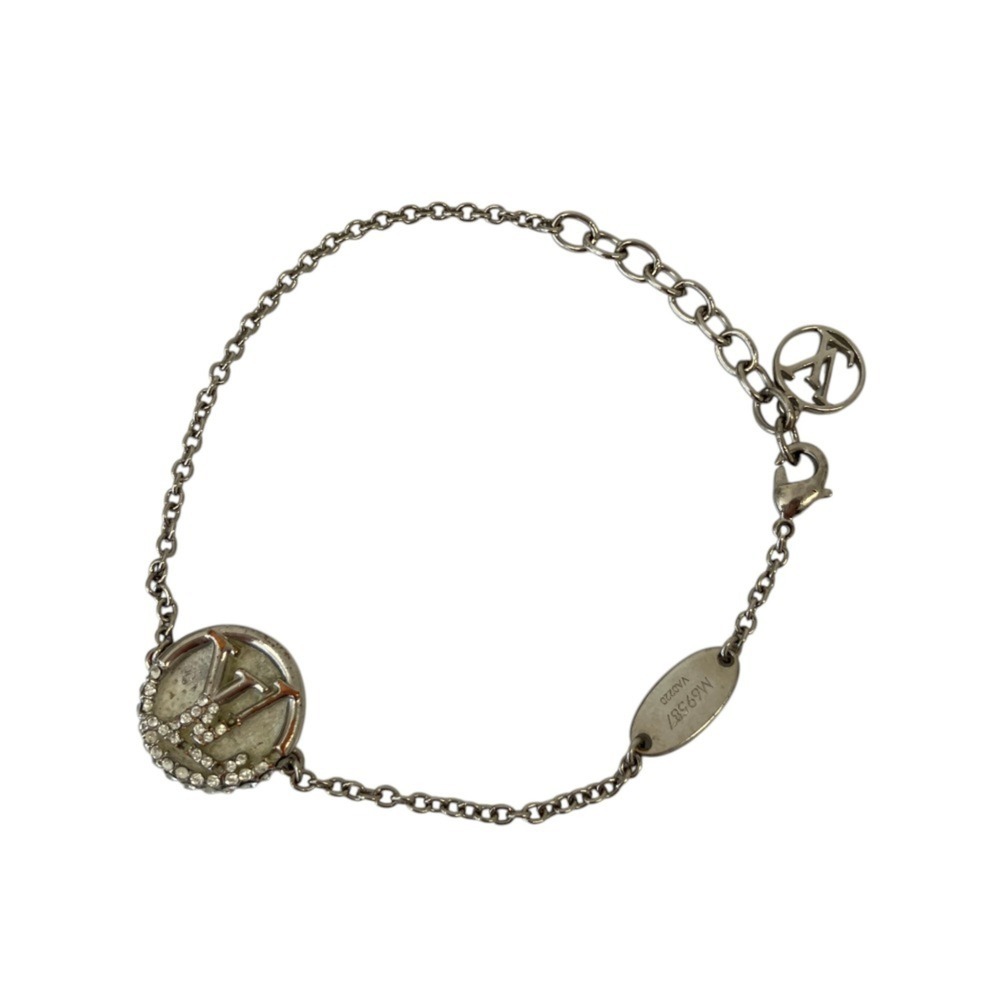 LOUIS VUITTON Bracelet LTOV M69587 Silver Color (Men's & Women's)